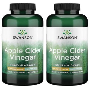 کپسول سرکه سیب سوانسون Swanson Apple Cider Vinegar