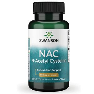 ان استیل سیستئین سوانسون Swanson NAC N-Acetyl Cysteine